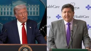 WATCH: Trump says 'we’re going in' as Pritzker pushes for money instead of troops WATCH: Trump says 'we’re going in' as Pritzker pushes for money instead of troops