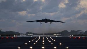 B-52 bomber crashes after takeoff from California base