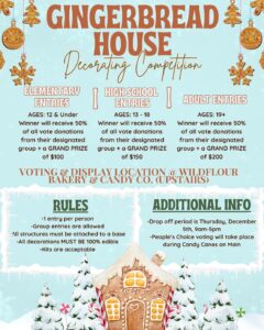 Gigerbread House Decorating Competition 2024