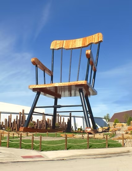WORLD'S LARGEST ROCKING CHAIR
