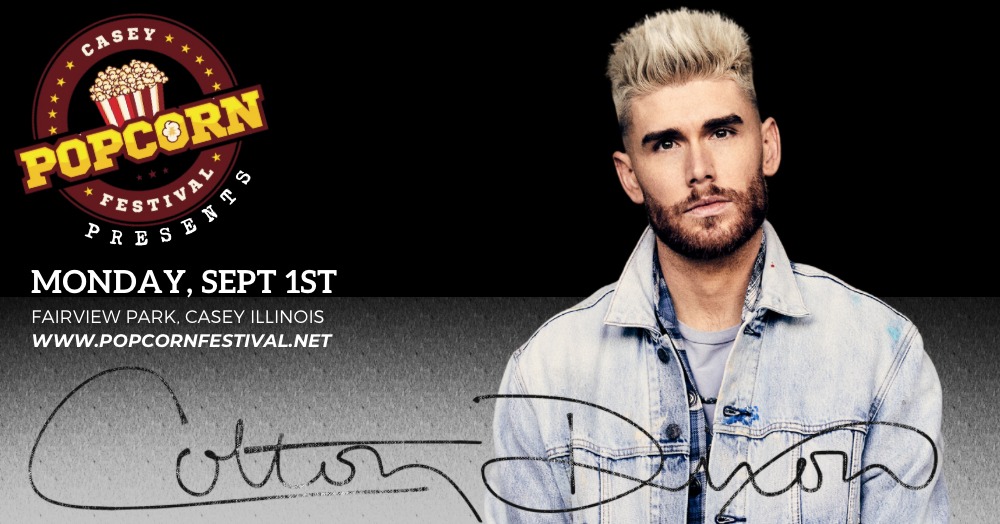 Colton Dixon at Popcorn Festival