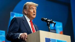 Trump to hit imported heavy trucks with 25% tariff starting Nov. 1 Trump to hit imported heavy trucks with 25% tariff starting Nov. 1