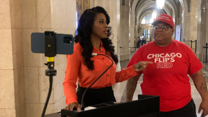 South Side woman: Trump sent 'love note' to Chicago Flips Red South Side woman: Trump sent 'love note' to Chicago Flips Red
