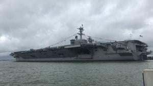 U.S. aircraft carrier being deployed to Latin America U.S. aircraft carrier being deployed to Latin America