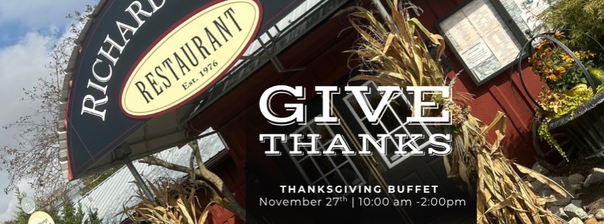 Give Thanks with a Feast! Our Thanksgiving Buffet