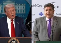 Trump takes aim at Chicago crime, no-cash bail while singling out Pritzker Trump takes aim at Chicago crime, no-cash bail while singling out Pritzker
